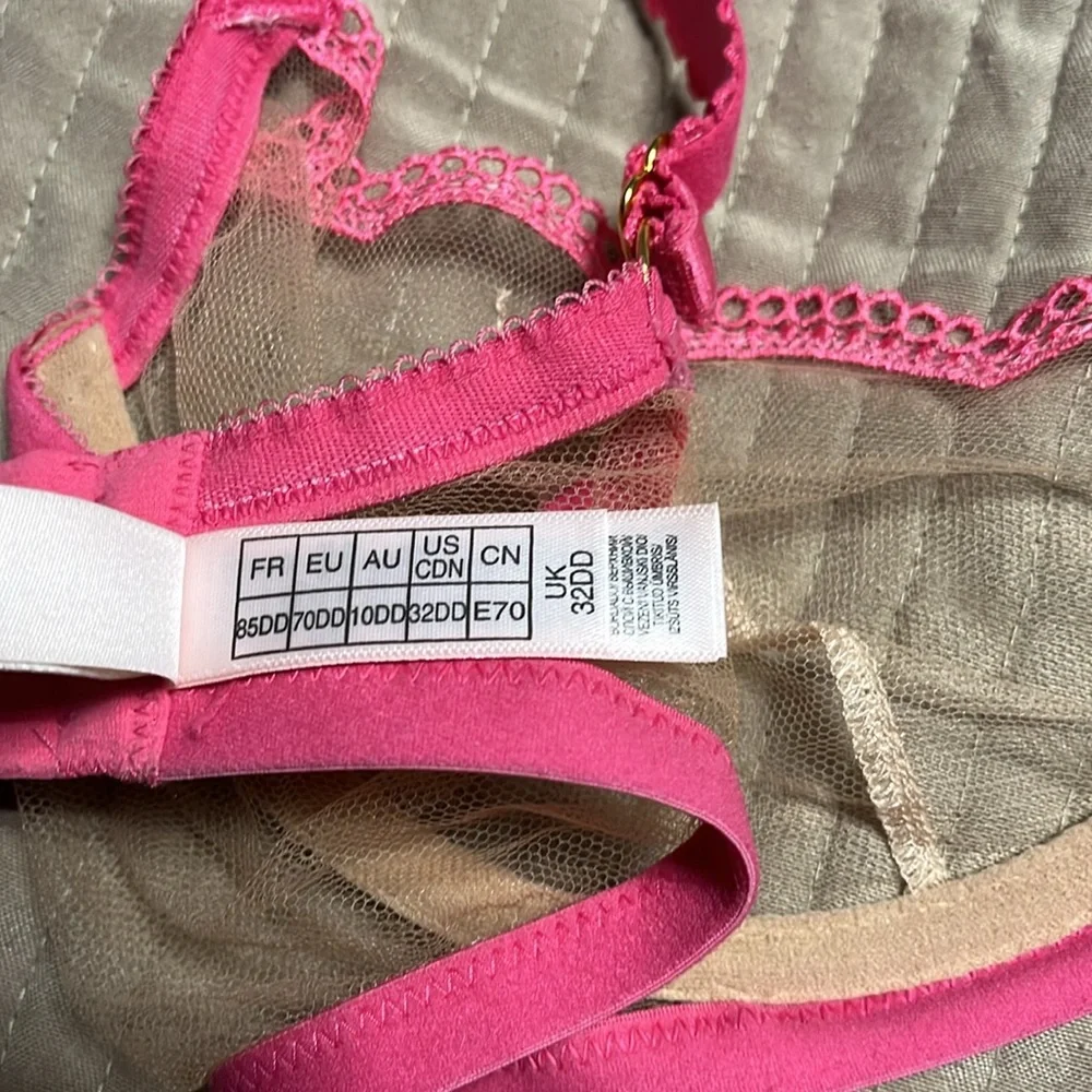 Agent provocateur Kay pink nude 32dd bra - Picture 8 of 8